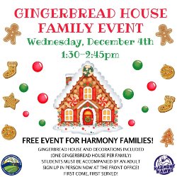 Gingerbread House Event